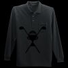Long Sleeve Silk Touch Polo with Pocket Thumbnail