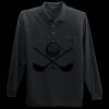 Long Sleeve Silk Touch Polo with Pocket Thumbnail