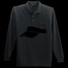 Long Sleeve Silk Touch Polo with Pocket Thumbnail