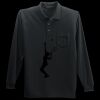 Long Sleeve Silk Touch Polo with Pocket Thumbnail