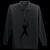 Long Sleeve Silk Touch Polo with Pocket Thumbnail