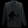 Long Sleeve Silk Touch Polo with Pocket Thumbnail
