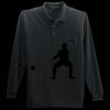 Long Sleeve Silk Touch Polo with Pocket Thumbnail