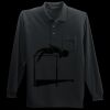 Long Sleeve Silk Touch Polo with Pocket Thumbnail