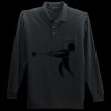 Long Sleeve Silk Touch Polo with Pocket Thumbnail