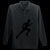 Long Sleeve Silk Touch Polo with Pocket Thumbnail