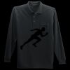 Long Sleeve Silk Touch Polo with Pocket Thumbnail