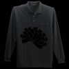 Long Sleeve Silk Touch Polo with Pocket Thumbnail