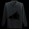 Long Sleeve Silk Touch Polo with Pocket Thumbnail