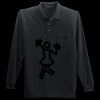 Long Sleeve Silk Touch Polo with Pocket Thumbnail