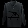 Long Sleeve Silk Touch Polo with Pocket Thumbnail