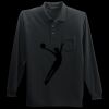 Long Sleeve Silk Touch Polo with Pocket Thumbnail