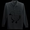 Long Sleeve Silk Touch Polo with Pocket Thumbnail