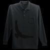Long Sleeve Silk Touch Polo with Pocket Thumbnail
