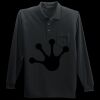 Long Sleeve Silk Touch Polo with Pocket Thumbnail