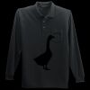 Long Sleeve Silk Touch Polo with Pocket Thumbnail