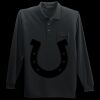 Long Sleeve Silk Touch Polo with Pocket Thumbnail
