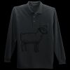 Long Sleeve Silk Touch Polo with Pocket Thumbnail