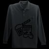 Long Sleeve Silk Touch Polo with Pocket Thumbnail