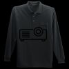 Long Sleeve Silk Touch Polo with Pocket Thumbnail