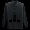 Long Sleeve Silk Touch Polo with Pocket Thumbnail