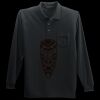 Long Sleeve Silk Touch Polo with Pocket Thumbnail