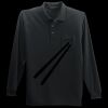 Long Sleeve Silk Touch Polo with Pocket Thumbnail