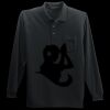 Long Sleeve Silk Touch Polo with Pocket Thumbnail