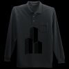 Long Sleeve Silk Touch Polo with Pocket Thumbnail