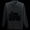 Long Sleeve Silk Touch Polo with Pocket Thumbnail