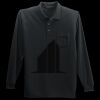 Long Sleeve Silk Touch Polo with Pocket Thumbnail