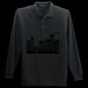 Long Sleeve Silk Touch Polo with Pocket Thumbnail