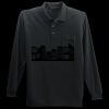 Long Sleeve Silk Touch Polo with Pocket Thumbnail