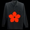 Long Sleeve Silk Touch Polo with Pocket Thumbnail