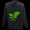 Long Sleeve Silk Touch Polo with Pocket Thumbnail