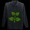 Long Sleeve Silk Touch Polo with Pocket Thumbnail