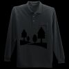 Long Sleeve Silk Touch Polo with Pocket Thumbnail