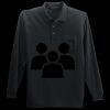 Long Sleeve Silk Touch Polo with Pocket Thumbnail
