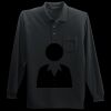 Long Sleeve Silk Touch Polo with Pocket Thumbnail