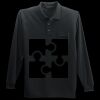 Long Sleeve Silk Touch Polo with Pocket Thumbnail