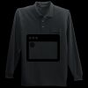 Long Sleeve Silk Touch Polo with Pocket Thumbnail