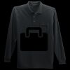 Long Sleeve Silk Touch Polo with Pocket Thumbnail