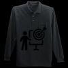 Long Sleeve Silk Touch Polo with Pocket Thumbnail