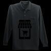 Long Sleeve Silk Touch Polo with Pocket Thumbnail