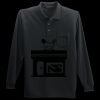 Long Sleeve Silk Touch Polo with Pocket Thumbnail
