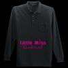 Long Sleeve Silk Touch Polo with Pocket Thumbnail