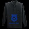 Long Sleeve Silk Touch Polo with Pocket Thumbnail