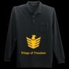 Long Sleeve Silk Touch Polo with Pocket Thumbnail