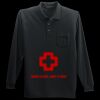 Long Sleeve Silk Touch Polo with Pocket Thumbnail