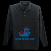 Long Sleeve Silk Touch Polo with Pocket Thumbnail